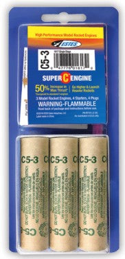 Estes C5-3 Super C Rocket Engines  (EST1617)