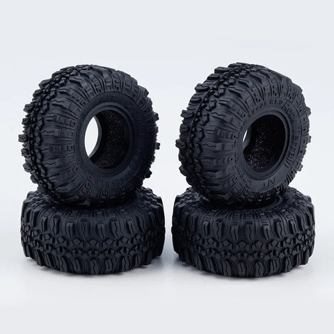 Hamilton Hobbies 1.0 Tires- 57 * 25mm Super Soft Crawler Tires   (HAMX0024)