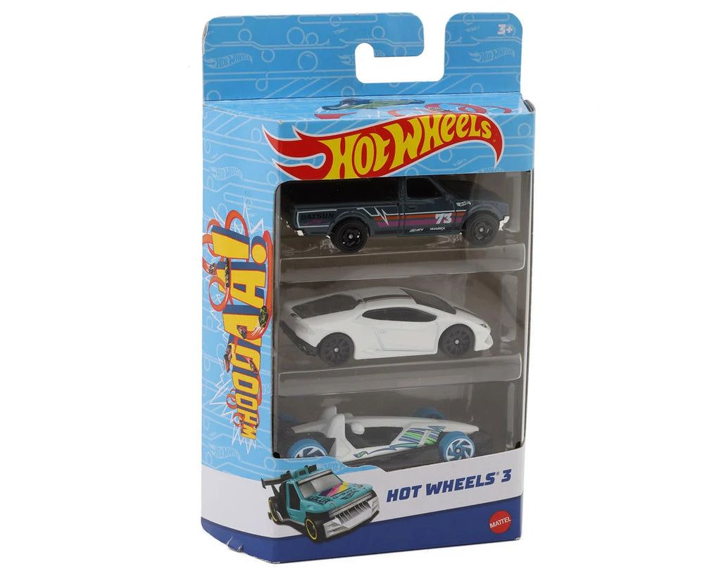Mattel Hot Wheels Cars (3) (Models Chosen at Random)   (K5904)