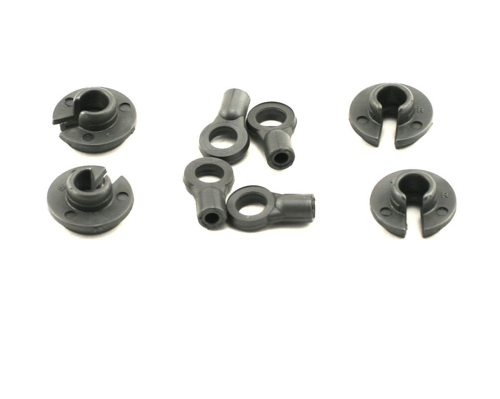 Losi Shock Ends & Cups (4)  (LOSA5079)