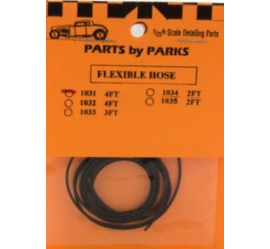 Parts by Parks 4 ft. Hollow/Flexible 1" Rubber Hose (PBP1031)