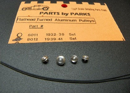 1/24-1/25 Flathead Pulley 1939-41 (Spun Aluminum)