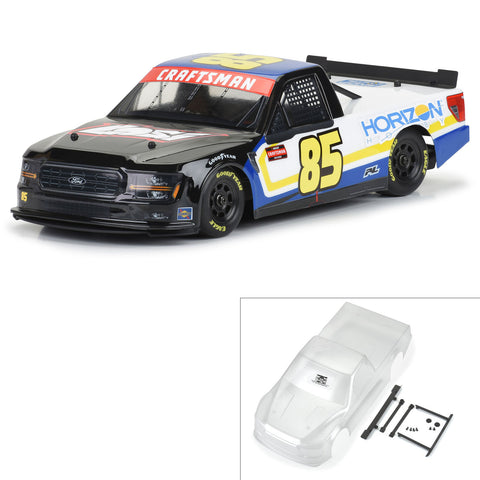 Pro-Line 1/12 Pre-Cut 2024 Ford F-150 Truck Clear Body: Losi NASCAR    (PRO365400)