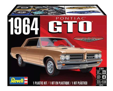 1/24 2-N-1 1964 Pontiac GTO Plastic Model Kit