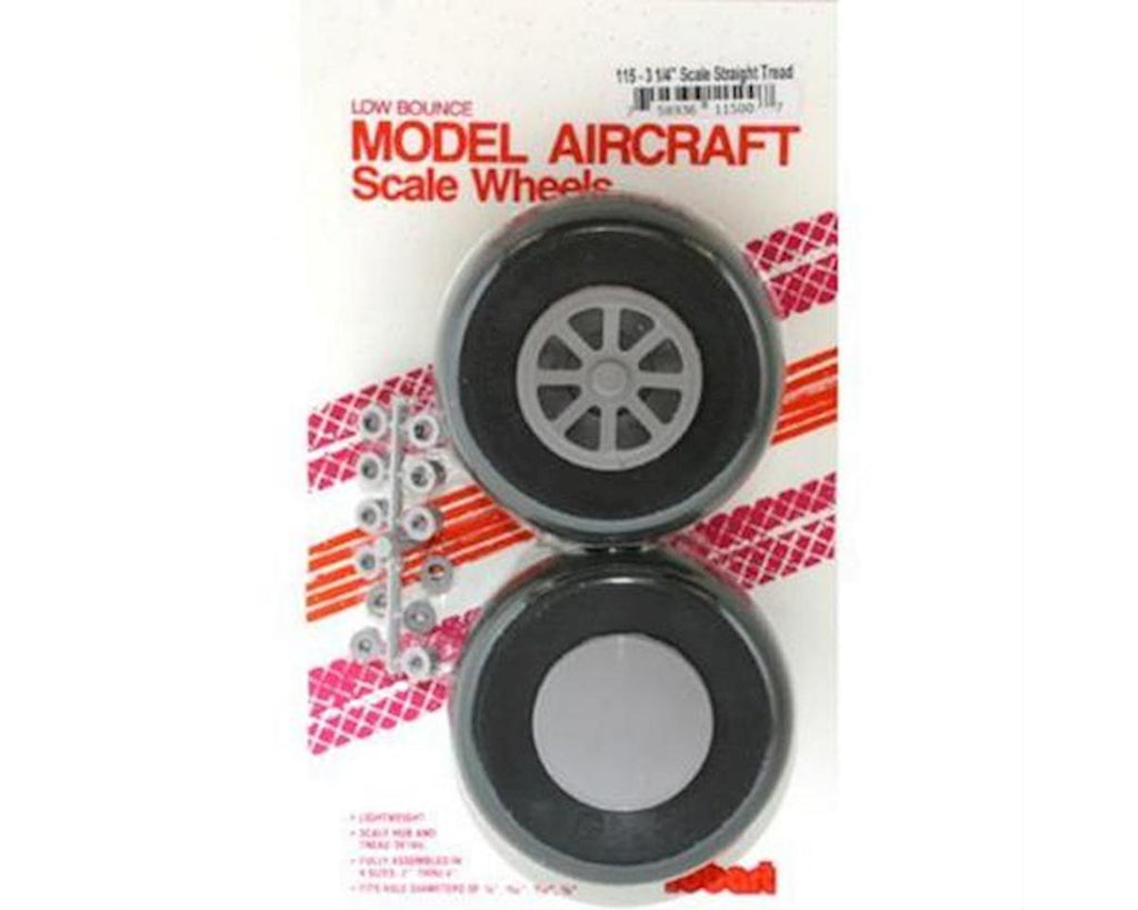 Robart U-325 Scale Wheels,3-1/4"  (ROB115)