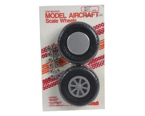 Robart UX325-Scale Diamond Tread Wheels   (ROB134)