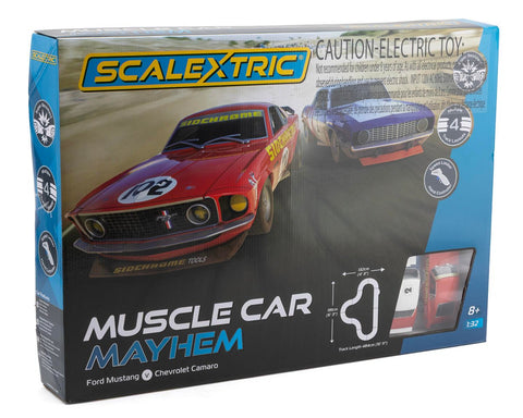 Scalextric Muscle Car Mayhem - USA   (SSRC1449T)