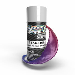 Spaz Stik Color Change Aerosol Paint, Blue/Red, 3.5oz Can   (SZX05109)