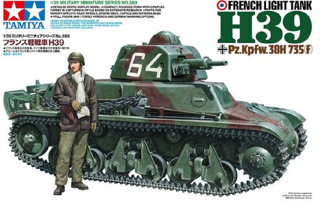 Tamiya 1/35 French H39 Light Tank   (TAM35389)