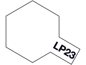 Tamiya Lacquer Paint LP-23 Flat Clear 10ml Bottle  (TAM82123)