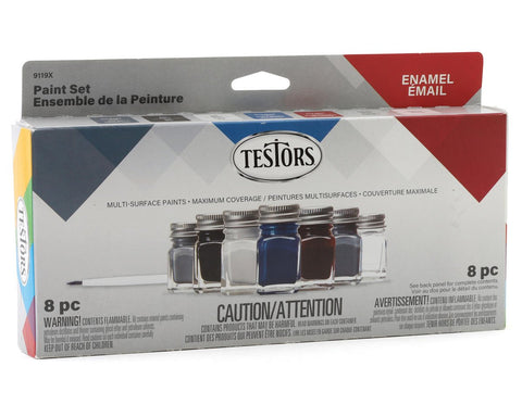 Testors Model Car Paint Kit (6 Colors)   (TES9119)