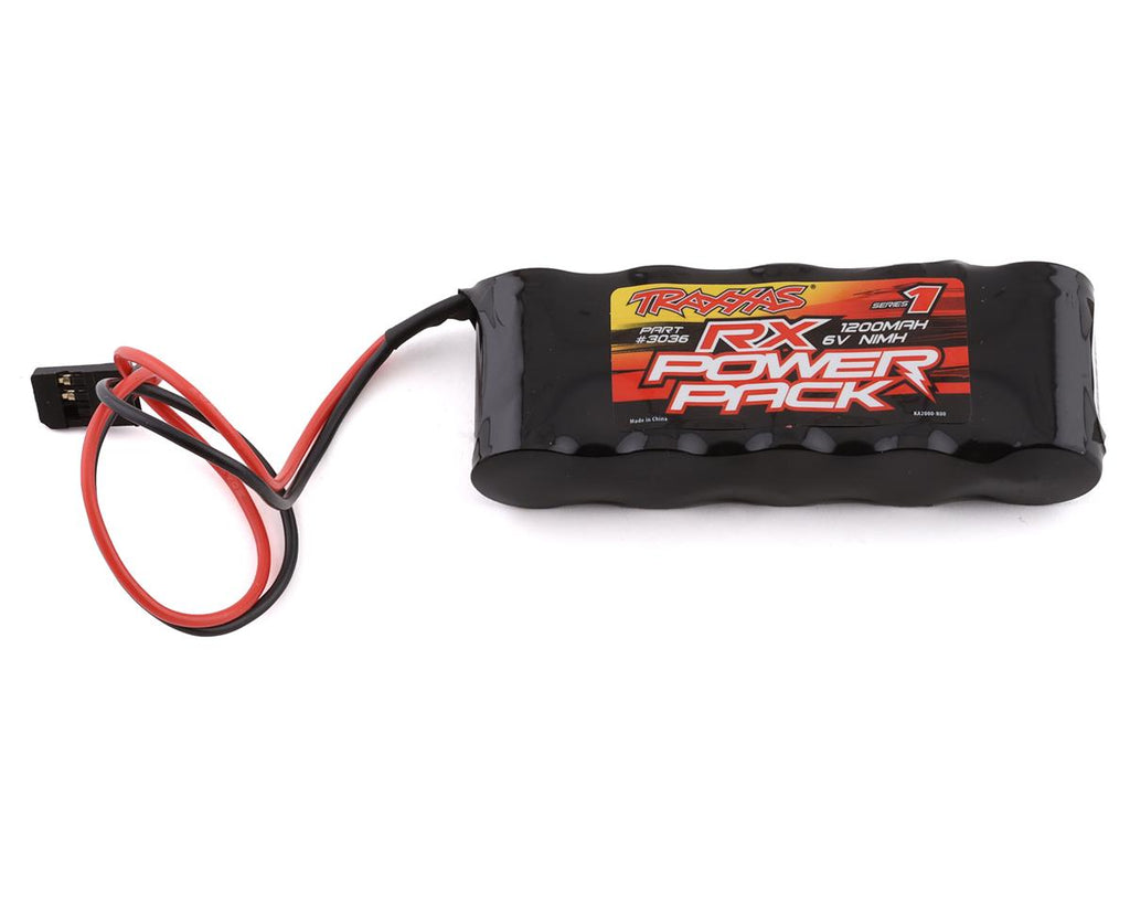 Traxxas 5-Cell Flat Receiver NiMH Battery Pack (6.0V/1100mAh)    (TRA3036)