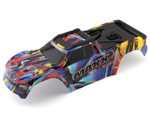 Traxxas WideMaxx® Pre-Painted Monster Truck Body (Rock N Roll)   (TRA8931)