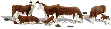Woodland Scenics Hereford Cows   (WOOA2767)