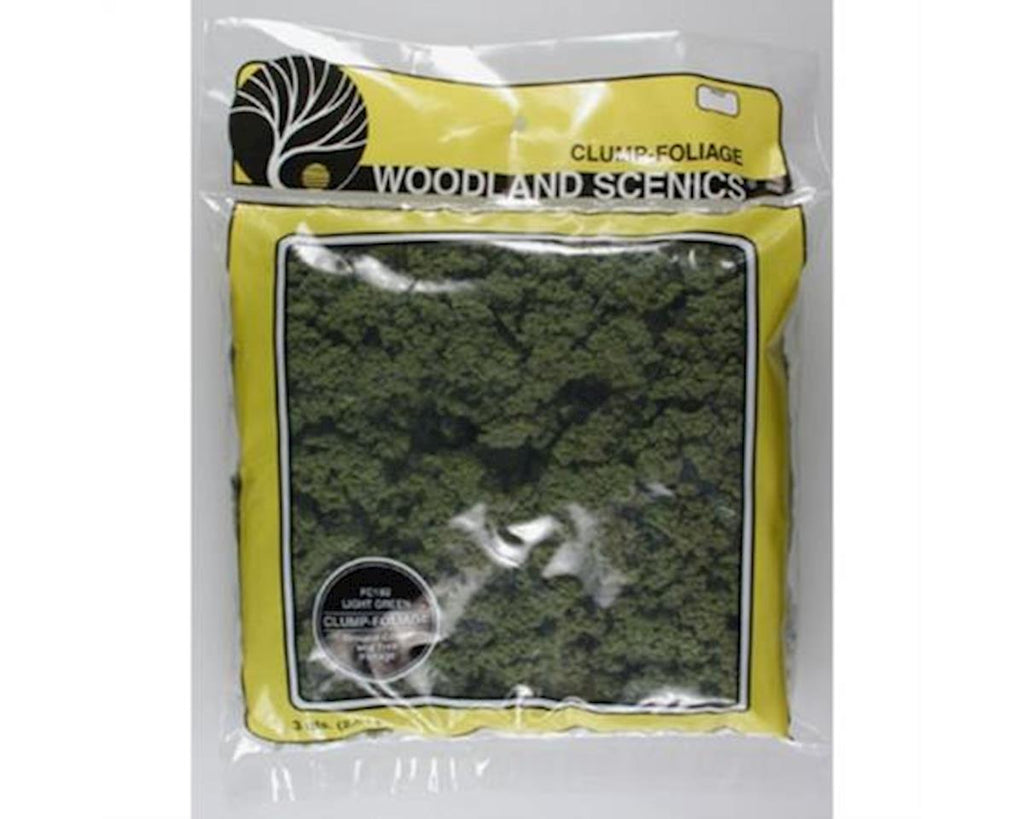 Woodland Scenics Clump-Foliage Bag (Light Green) (165 cu. in.)   (WOOFC182)