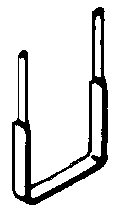 A Line Stirrup Step Style "A" pkg (25)  (116-29000)