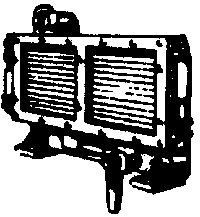 Steam Loco Air Compressor Radiator (190-226)