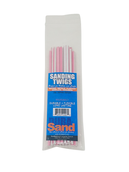 Dura Sand Sanding Twigs - Pink 280/320 (21007)