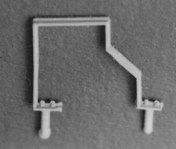 Freight Car Stirrups - Offset B (229-6412)