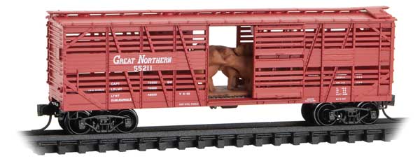 Walthers Stock Car w/Cattle GN 55211 (489-3500021)