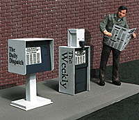 Walthers Newspaper Stands (502-481410)