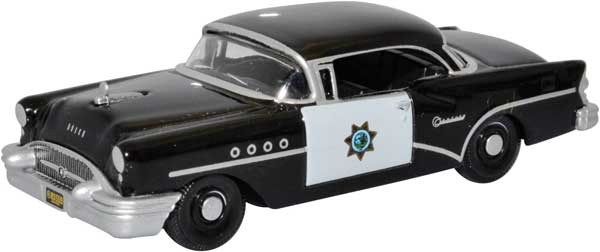 Oxford Diecast 1955 Buick Century California Highway Patrol (553-87BC55003)