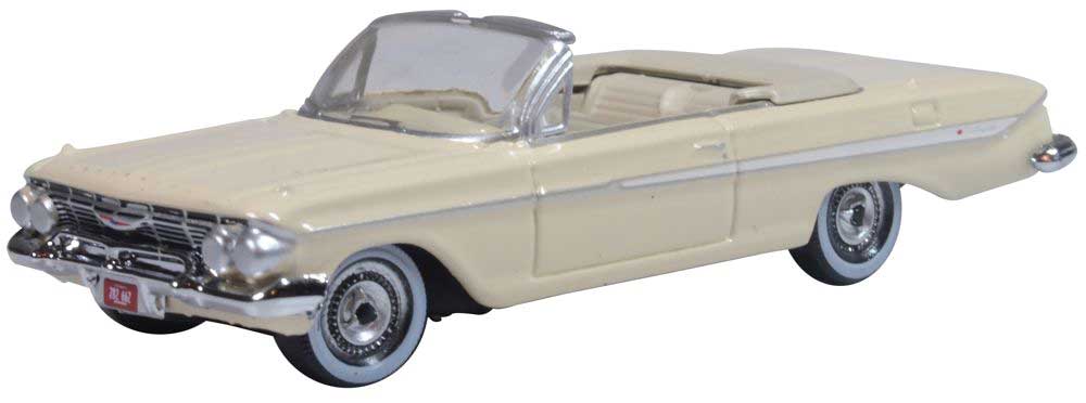 Walthers 1961 Chevy Impala Convertible - Assmd (553-87CI61005)
