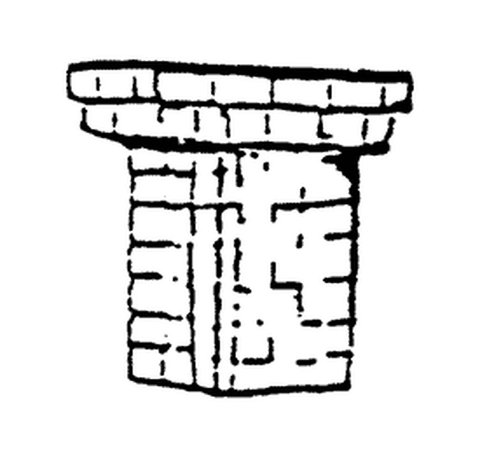 Brick Chimney -- Flat (650-2499)