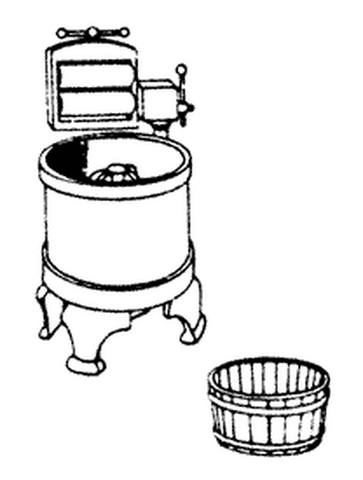 SS LTD Laundry  Machine Kit & Laundry Clothes Basket (650-5111)