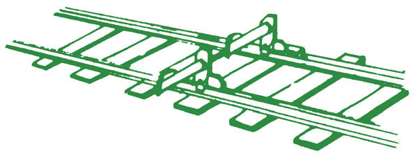 Hayes Wheel Stop Type SF -- pkg(4) (81-803)