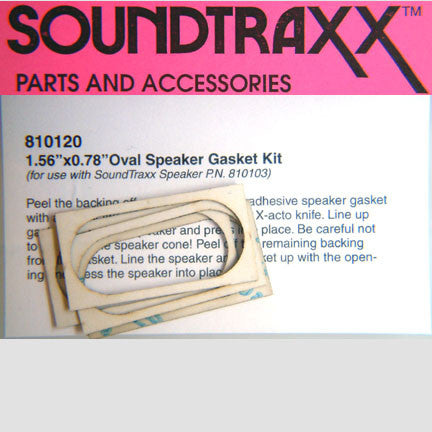 SoundTraxx 20x40mm Oval Speaker Gasket Kit (4 pack) (810120)