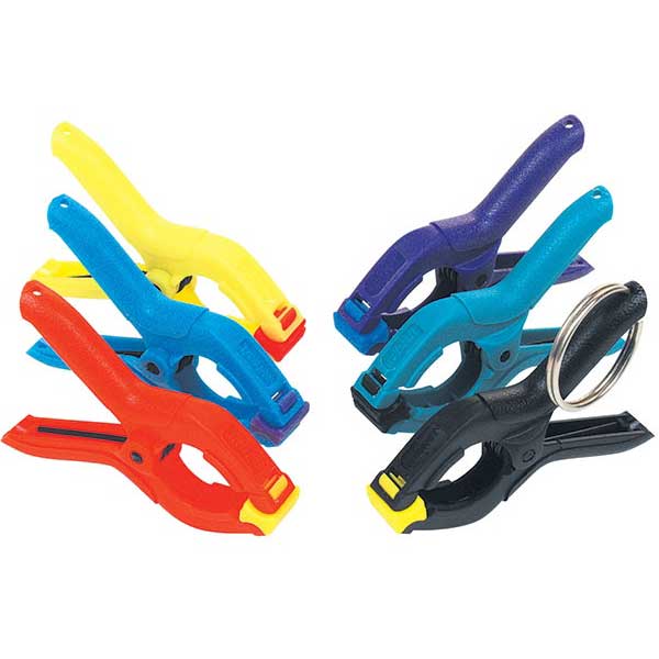 Miniature Spring Clamps, 3/4 Inch Capacity (Set Of 6)  (82780)