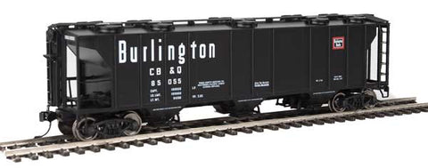 Walthers 50' Pullman-Std PS-2 2893 3-Bay Chicago, Burlington & Quincy #85055 (910-7014)