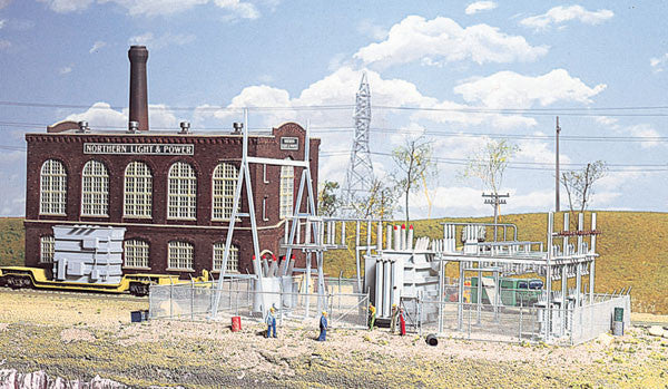 Walthers Northern Light & Power Substation     (933-3025)