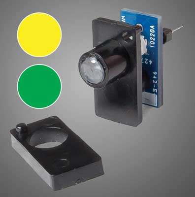 Two Color LED Fascia Indicator - Walthers Layout Control System  (942-151)