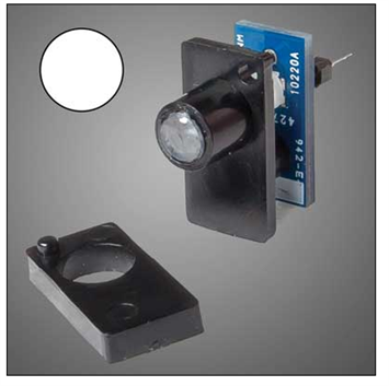 Walthers Single Color LED Fascia Indicator - Walthers Layout Control System -- White - (942-157)