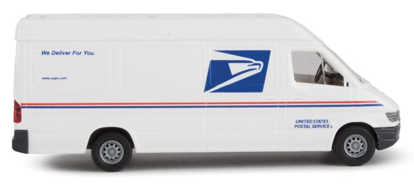 Walthers Delivery Van USPS We Deliver    (949-12208)