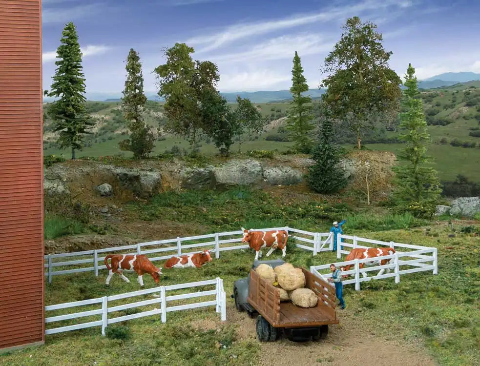 Walthers 3-RAIL FARM FENCE (949-4202)