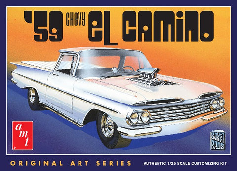 AMT 1/25 1959 Chevy El Camino Customizing Car (AMT1058)