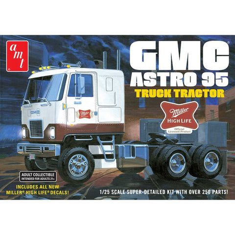 AMT GMC Astro 95 Semi Tractor (Miller Beer (AMT1230)