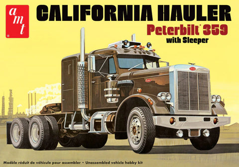 AMT 1/25 Peterbilt 359 California Hauler with Sleeper  (AMT1327)