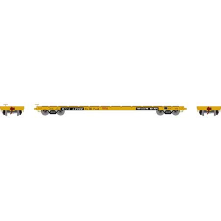 Athearns HO RTR 60' Flat Car, OTTX/Red Logo #92020 (ATH97063)