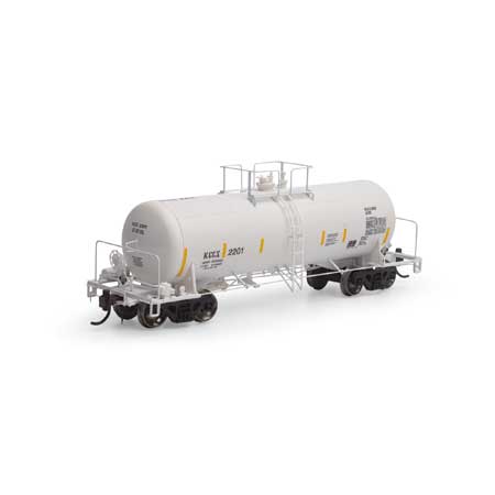 Athearn HO 13,600-Gallon Acid Tank, KCCX #2201   (ATHG25638)