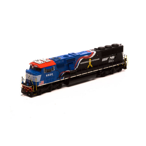 Athearn HO SD60E w/DCC & Sound,NS/Honor Our Veterans #6920  (ATHG65254)