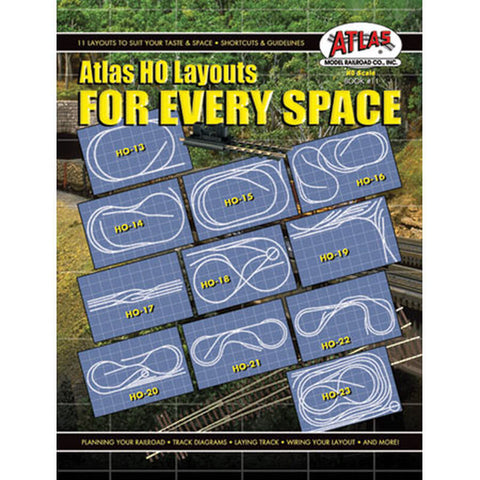 Atlas HO Layouts For Every Space  (ATL11)
