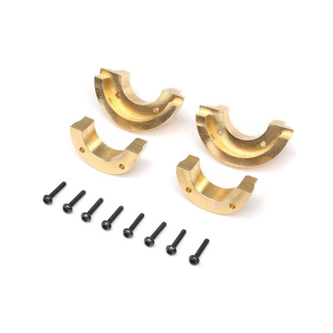 Axial KNUCKLE WEIGHTS, BRASS (4): SCX24, AX24 (AXI302004)