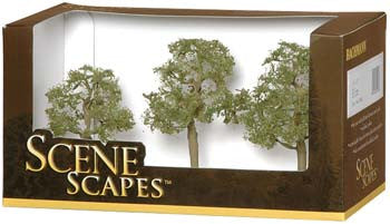 Bachmann SceneScapes Elm Trees 3-4" (3) (BAC32008)