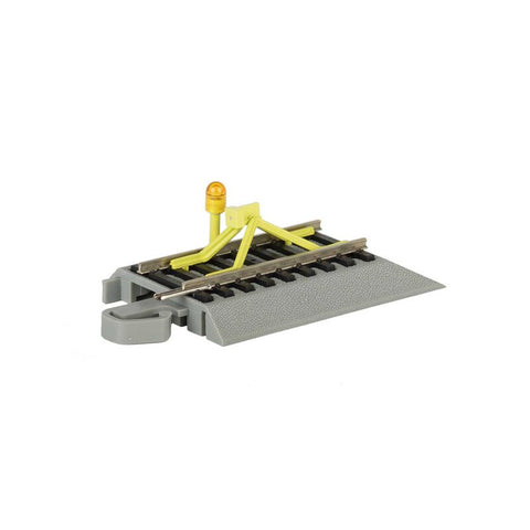 Bachmann HO Nickel Silver E-Z Track Flashing Led Bumper  (BAC44593)