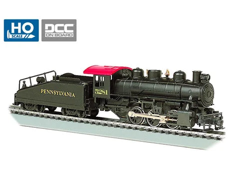 Bachmann USRA 0-6-0 w/SMOKE & SLOPE TENDER - PRR #5281 (BAC51612)