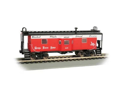 Bachmann HO Bay Window Caboose w Roof Walk NKP (BAC73202)